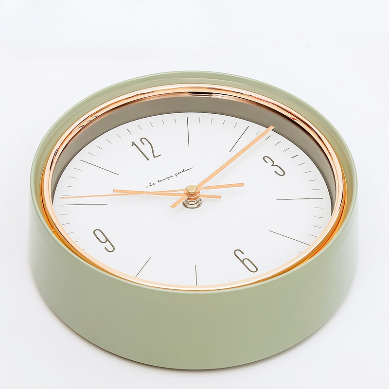 Luxury Lifestyle Aesthetics - Living Bedroom Wall Clock Silent Vintage