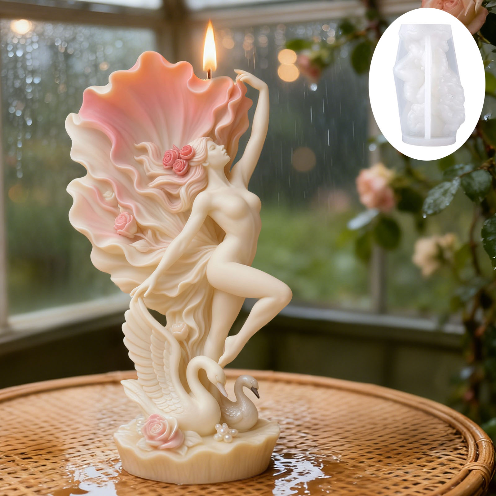 Elegant Swan Dancer Candle Mol - Scented Candle Luxury recension och pris