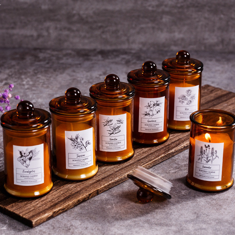 Vintage Glass Jar Scented Cand - Scented Candle Luxury recension och pris