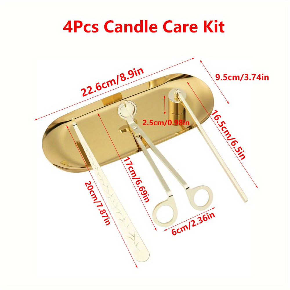 4pcs/set Luxury Candle Care Ki - Scented Candle Luxury recension och pris
