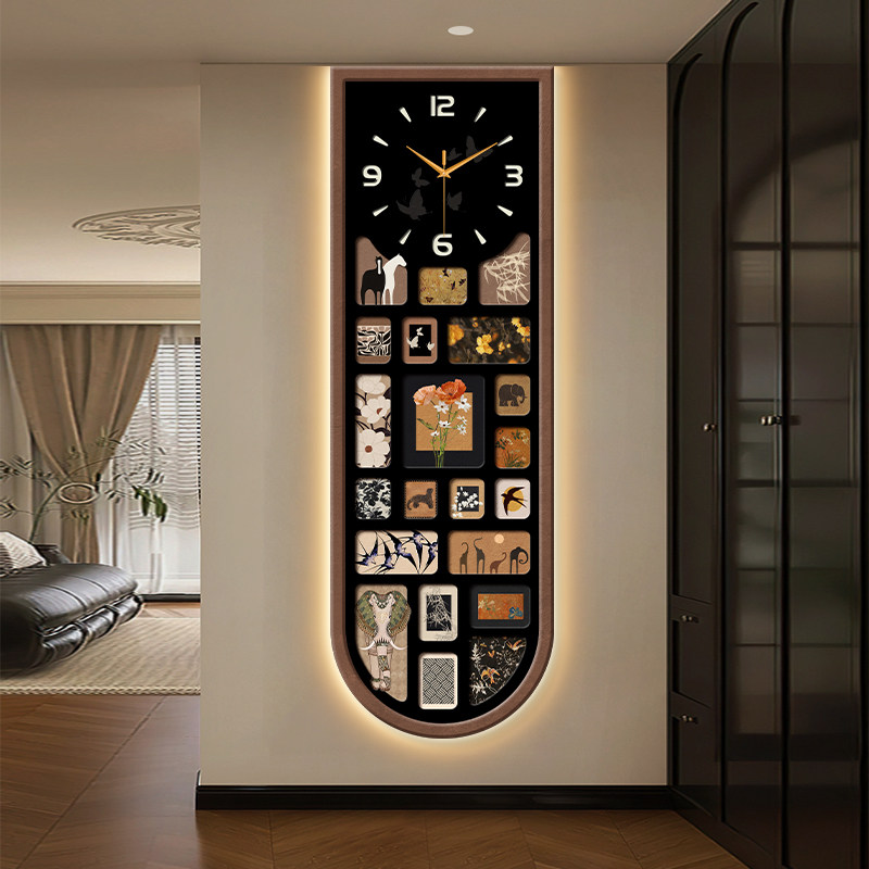 Vertical Security Wall Clock U - Luxury Lifestyle Aesthetics recension och pris