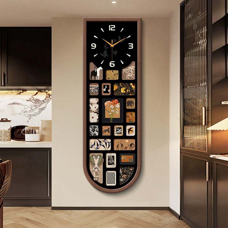 Vertical Security Wall Clock U - Luxury Lifestyle Aesthetics recension och pris