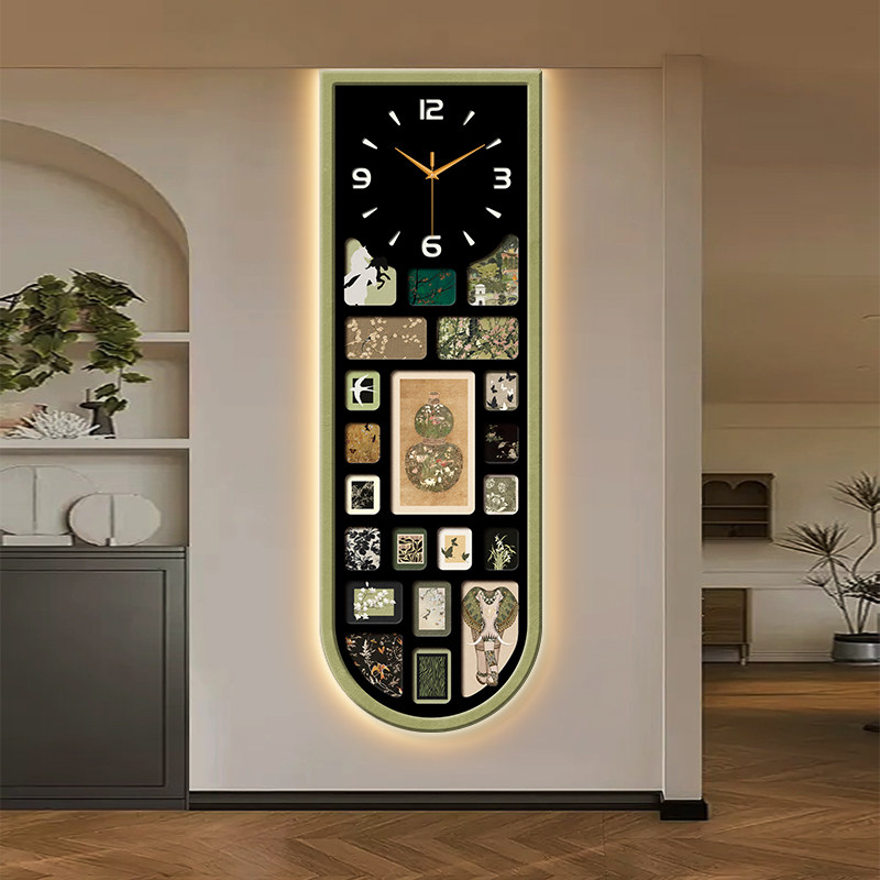 Vertical Security Wall Clock U - Luxury Lifestyle Aesthetics recension och pris