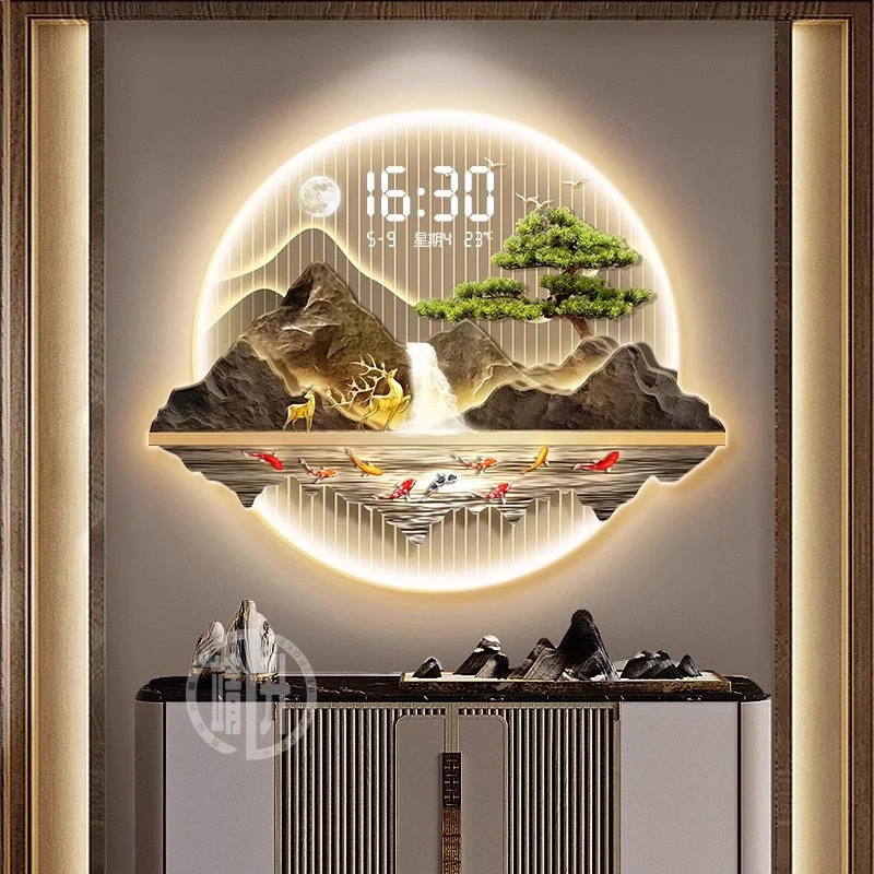Chinese Style Design Wall Cloc - Luxury Lifestyle Aesthetics recension och pris