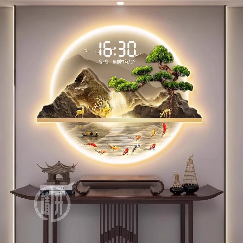 Chinese Style Design Wall Cloc - Luxury Lifestyle Aesthetics recension och pris