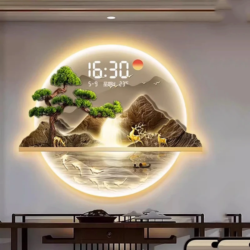 Chinese Style Design Wall Cloc - Luxury Lifestyle Aesthetics recension och pris