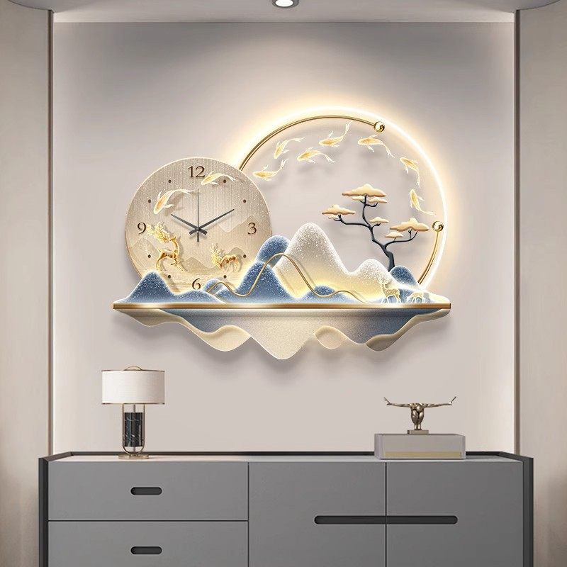 Art Mural Led Clock Wall Luxur - Luxury Lifestyle Aesthetics recension och pris