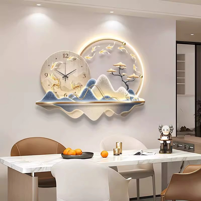 Art Mural Led Clock Wall Luxur - Luxury Lifestyle Aesthetics recension och pris